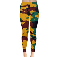 Camo Texture Leggings by LalyLauraFLM