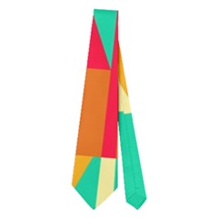 Triangles And Other Retro Colors Shapes Necktie