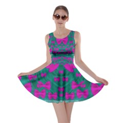 World Wide Flying Butterflies Skater Dress by pepitasart