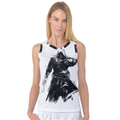 Assassins Creed Black Flag Women s Basketball Tank Top by iankingart