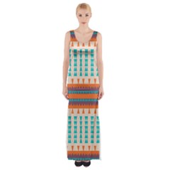 Etnic Design Maxi Thigh Split Dress by LalyLauraFLM