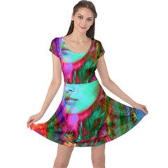 Alice In Wonderland Cap Sleeve Dresses by icarusismartdesigns