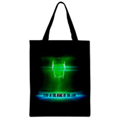 Stop In The Name Of The Law Zipper Classic Tote Bags by RespawnLARPer