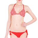 Salmon Damask Bikini Set View1