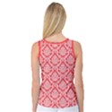 Salmon Damask Women s Basketball Tank Top View2