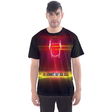 Famous Last Words - Du Kommst Auf Den Grill Men s Sport Mesh Tee by RespawnLARPer