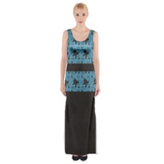 I Love Chocolate Lab Maxi Thigh Split Dress