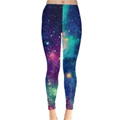 Galaxy Leggings  by emolifeinc