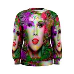 Flowers In Your Hair Women s Sweatshirt