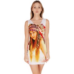 Indian 26 Sleeveless Bodycon Dress