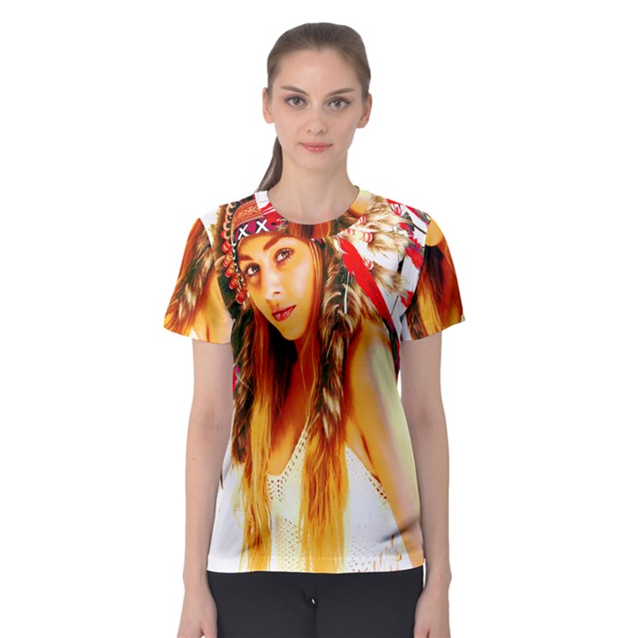 Indian 26 Women s Sport Mesh Tee