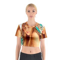 Indian 27 Cotton Crop Top