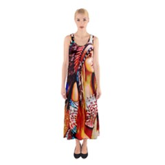 Indian 22 Full Print Maxi Dress by indianwarrior