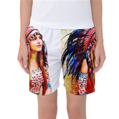 Indian 22 Women s Basketball Shorts by indianwarrior