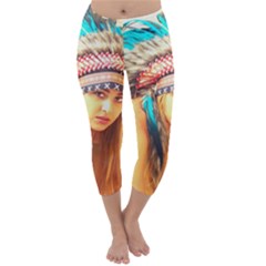 Indian 14 Capri Winter Leggings 