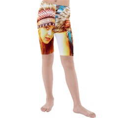 Indian 12 Kid s Mid Length Swim Shorts by indianwarrior