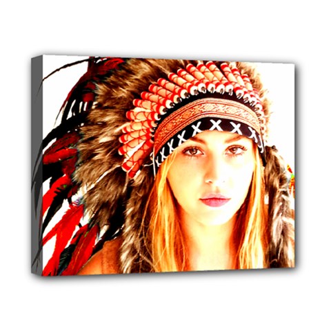 Indian 3 Canvas 10  X 8  by indianwarrior