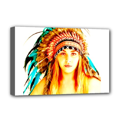 Indian 29 Deluxe Canvas 18  X 12   by indianwarrior