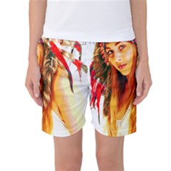 Indian 26 Women s Basketball Shorts by indianwarrior