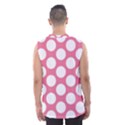 Pink Polkadot Men s Basketball Tank Top View2