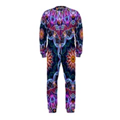 Purple Lotus Onepiece Jumpsuit (kids) by Zandiepants