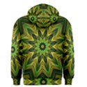 Woven Jungle Leaves Mandala Men s Zipper Hoodie View2