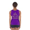 Aerial Ain t Just A Princess in Purple/Gold Tank Top  View2