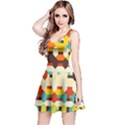 Shapes in retro colors Sleeveless Dress View1