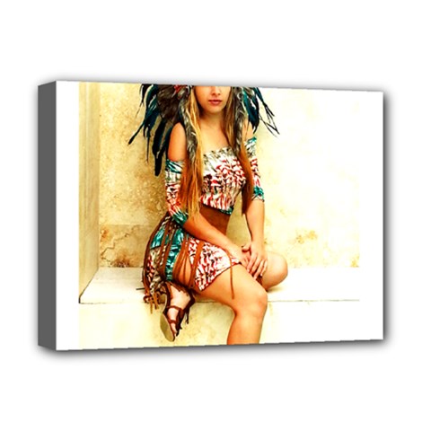 Indian 15 Deluxe Canvas 16  X 12   by indianwarrior