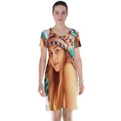 Indian 27 Short Sleeve Nightdress by indianwarrior