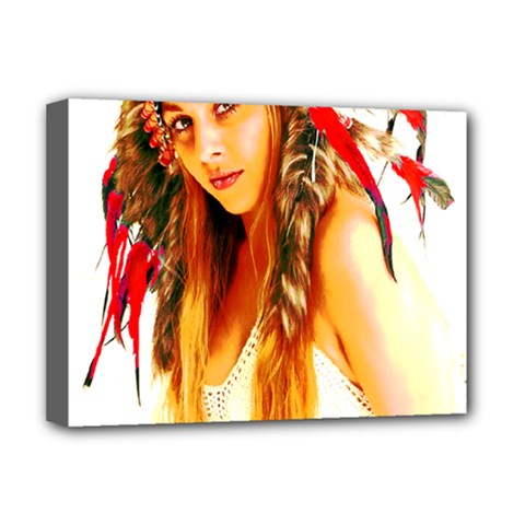 Indian 26 Deluxe Canvas 16  X 12   by indianwarrior