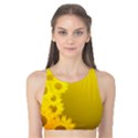 SUNFLOWER Tank Bikini Top View1