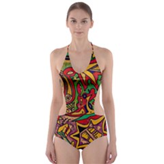 4400 Pix Cut-out One Piece Swimsuit by MRTACPANS