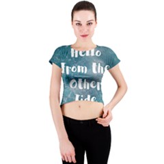 Othertide1 Crew Neck Crop Top