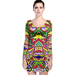 Photoshop 200resolution Long Sleeve Bodycon Dress by MRTACPANS