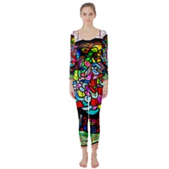 Bipolar Colour Me Up Long Sleeve Catsuit by MRTACPANS