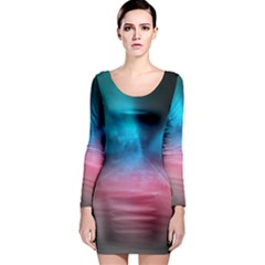 Aura By Bighop Collection Long Sleeve Bodycon Dress by bighop