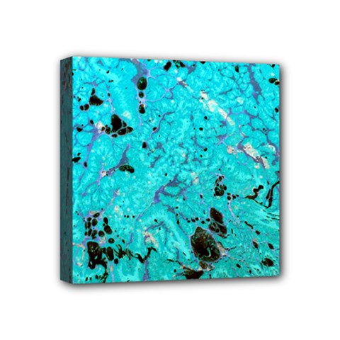 Aquamarine Collection Mini Canvas 4  X 4  by bighop