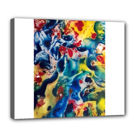 Colors Of The World Bighop Collection By Jandi Deluxe Canvas 24  X 20   by bighop