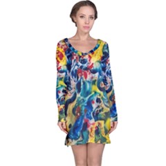 Colors Of The World Bighop Collection By Jandi Long Sleeve Nightdress by bighop