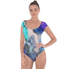 Violet Art Short Sleeve Leotard (ladies) by 20JA