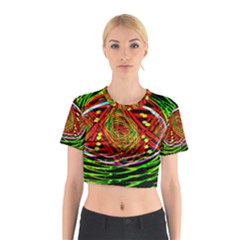 Star Bright Cotton Crop Top by MRTACPANS