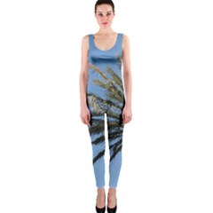 Tropical Palm Tree  Onepiece Catsuit by BrightVibesDesign