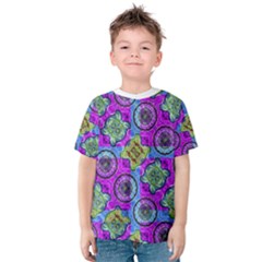 Collage Ornate Print Kid s Cotton Tee