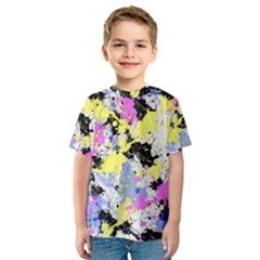 Abstract Kid s Sport Mesh Tee