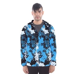 Abstract #8 Hooded Wind Breaker (men)