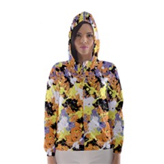 Abstract #9 Hooded Wind Breaker (women)