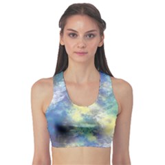 Abstract #17 Sports Bra by Uniqued