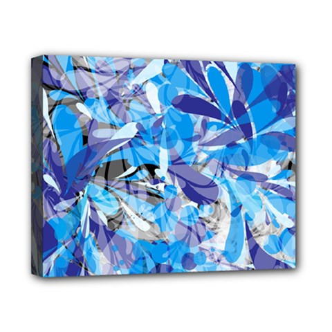 Abstract Floral Canvas 10  X 8 