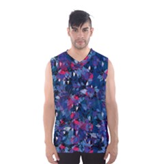 Abstract Floral #3 Men s Basketball Tank Top